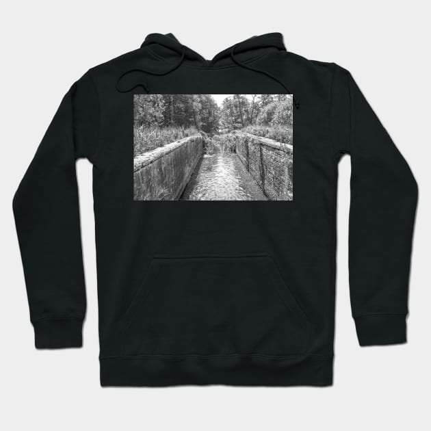 The disused Honing lock on the River Ant in the Norfolk Broads Hoodie by yackers1